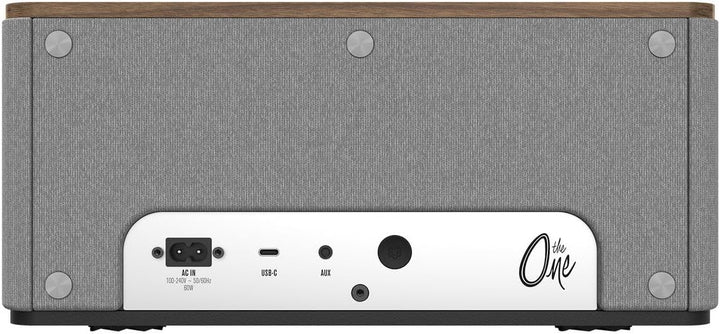 Klipsch The One Plus Premium Bluetooth-Lautsprechersystem Walnut Schwarz, Schwarz