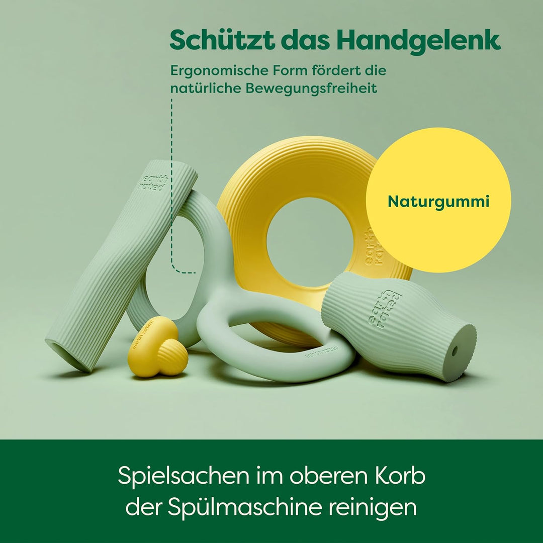 Earth Rated Ziehspielzeug, EIN interaktives Spielzeug für ausgewachsene Hunde und Welpen, ergonomisc