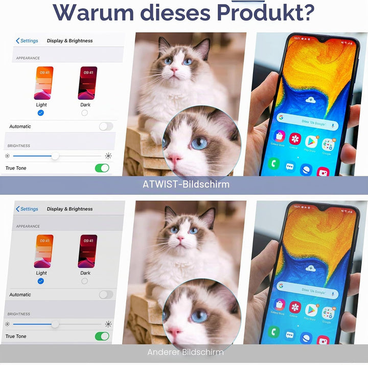 Atwist OLED Bildschirm für Samsung Galaxy S23 Ultra 5G Display für Samsung S23 Ultra 5G LCD Bildschi