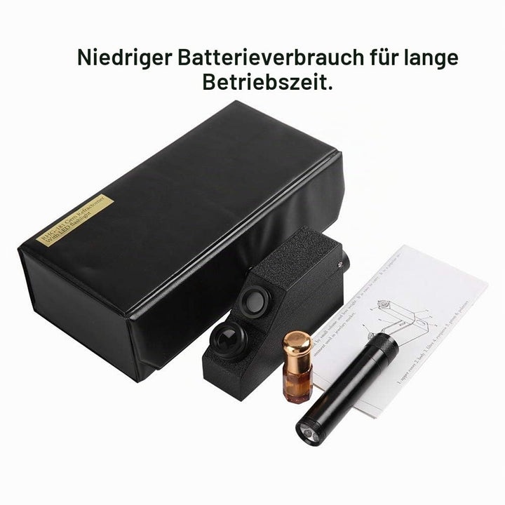 Edelstein Refraktometer Professionell RHG181, Brechungsindexmessung 1.30-1.81 für Edelsteine und Fes