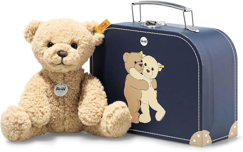 Steiff 114021 Teddybär Ben - 21 cm - Kuscheltier - beige im Koffer