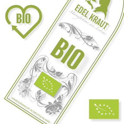 KURKUMA PULVER BIO | EDEL KRAUT 100% reines BIO Curcuma Pulver im Premium Glas - für Smoothies, Gold