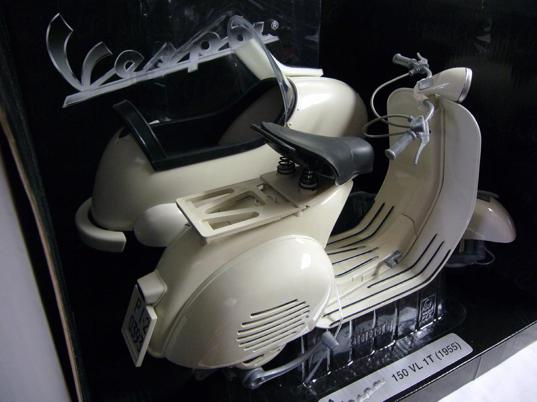 NewRay 48993 - Modellroller Piaggio Vespa 150 VL1T mit Seitenwagen 1:6