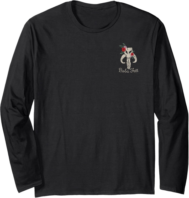 Star Wars Boba Fett Floral Pocket Langarmshirt