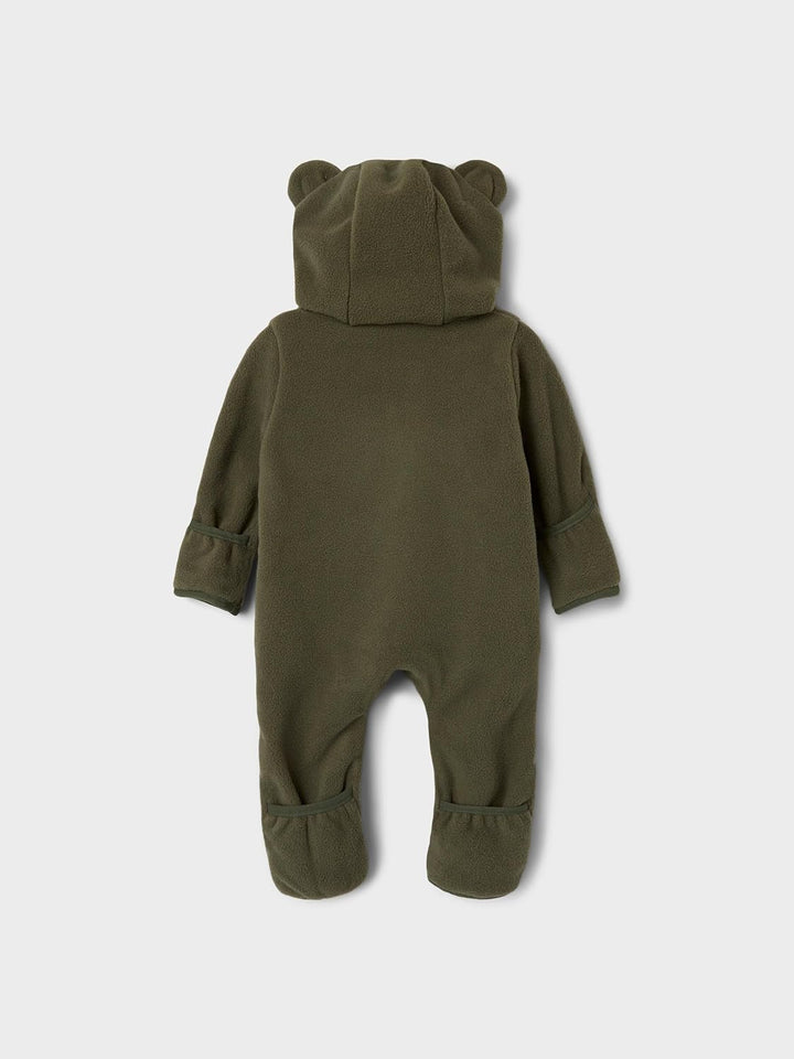 NAME IT Unisex Nbnmuni Fleece Suit Regenanzug 50-56 Beetle, 50-56 Beetle