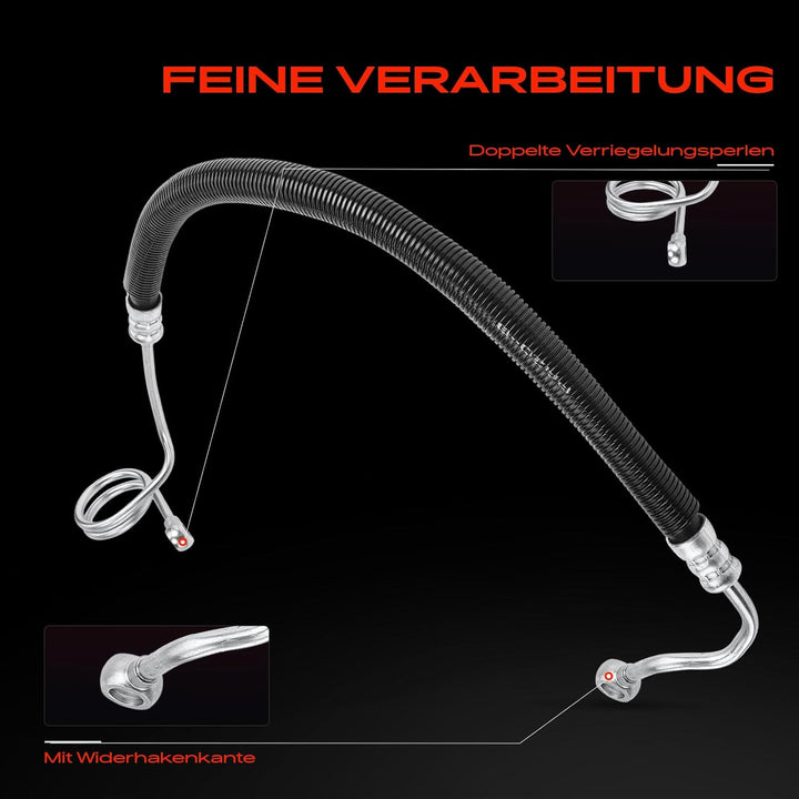 Frankberg Servolenkung Schlauch Kompatibel mit A6 4B2 C5 2.5L 1997-2005 A6 Avant 4B C5 2.5L 1997-200