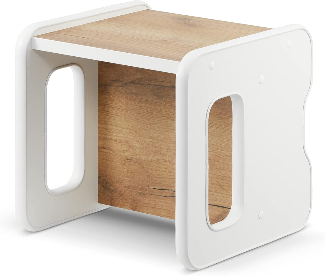 defiPad Sitzhocker für Kinder | Stylisch Wendehocker | Kindersessel ab 1 Jahr | Babystuhl Hocker Hol
