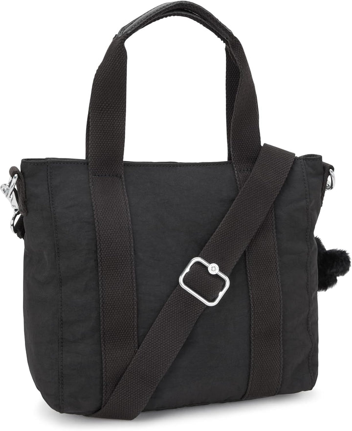 Kipling Damen Asseni Mini Tote Schwarz (Black Noir),33x21x14 cm (B x H x T), Black Noir