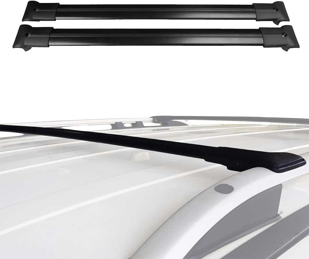 Cross Auto Accessories-Auto Dachträger Kompatibel Mit Ford Ranger 2011-2022 Aluminium Querträgern İn