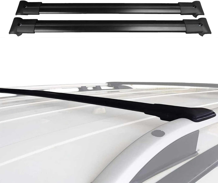 Cross Auto Accessories-Auto Dachträger Kompatibel Mit Ford Ranger 2011-2022 Aluminium Querträgern İn