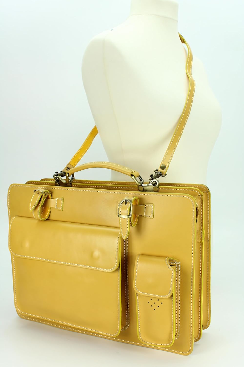 Belli Design Bag Verona italienische Leder Businesstasche Arbeitstasche Messenger Aktentasche Lehrer