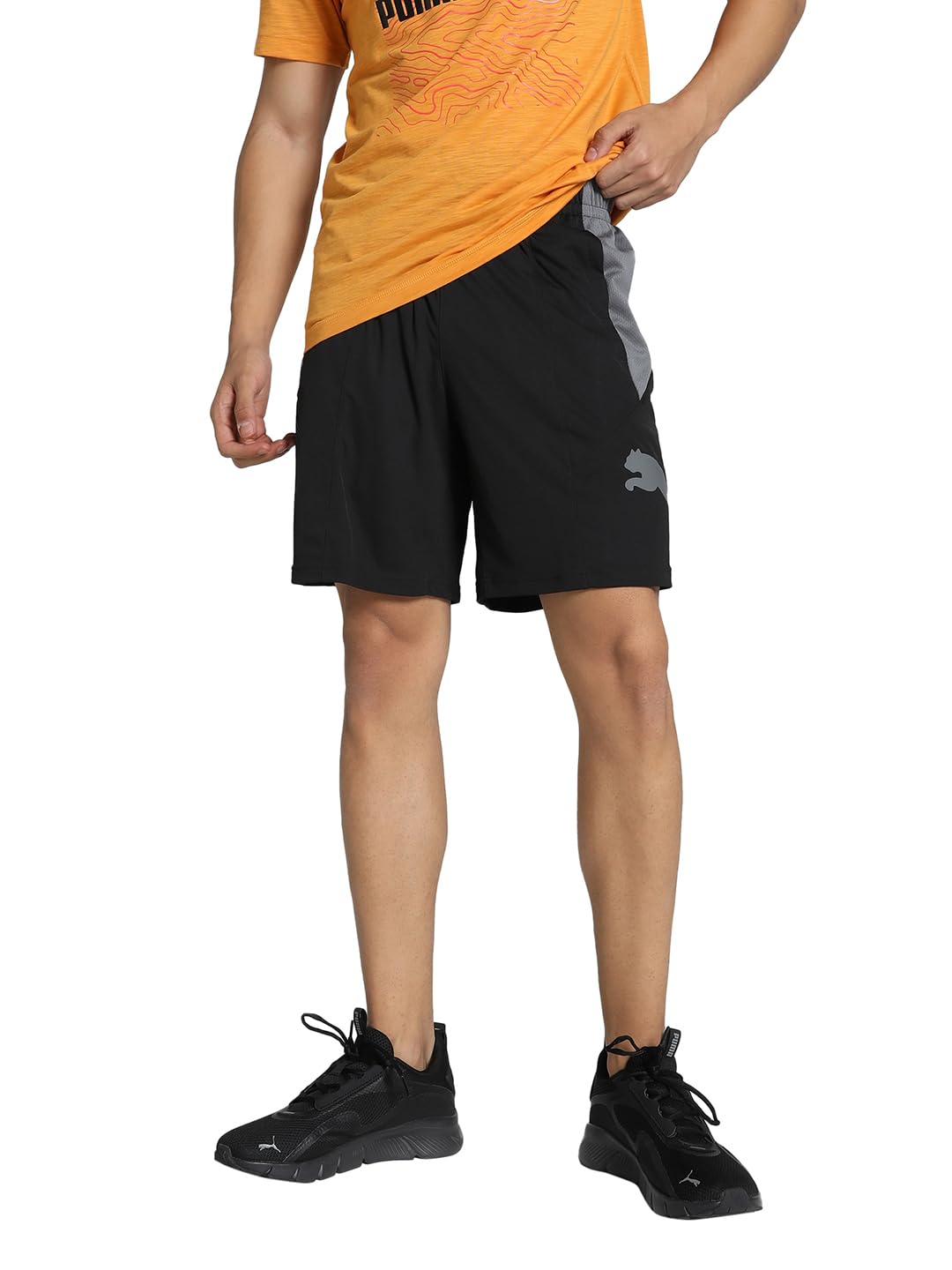 PUMA Herren Gestrickte Shorts S Puma Black, S Puma Black