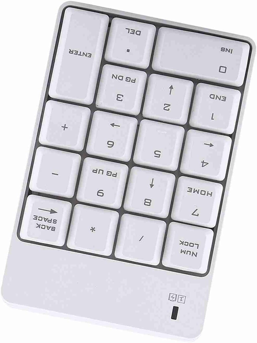 Wireless USB Numpad, 2,4 GHz -Nummer Tastatur -Kompakt -Design für Notebook -Benutzer, Kompatibel mi
