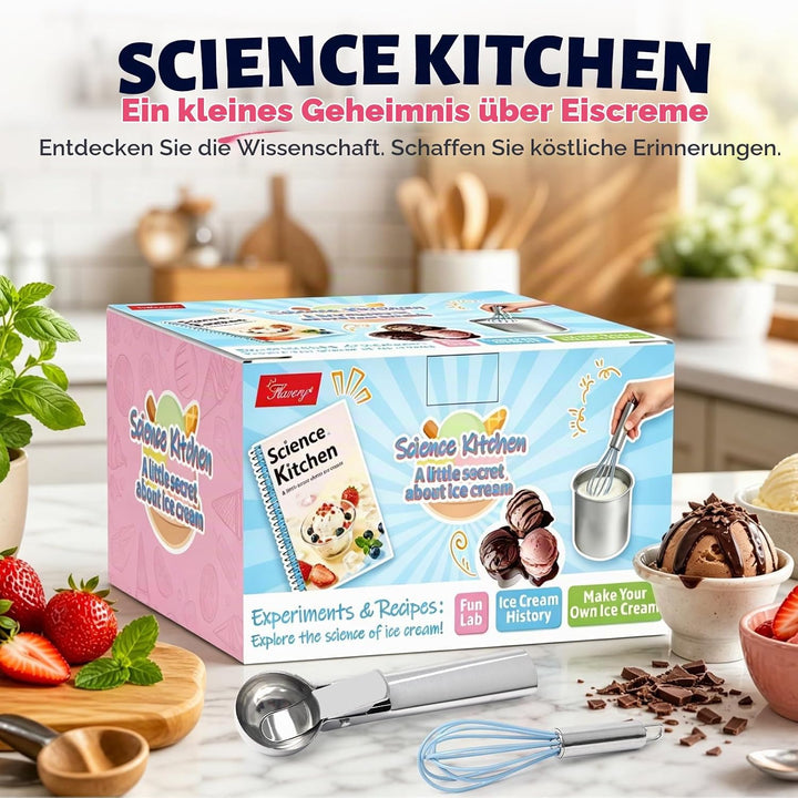 Eiscreme-Set für Kinder ab 5 Jahren, DIY EIS selber Machen, Mint