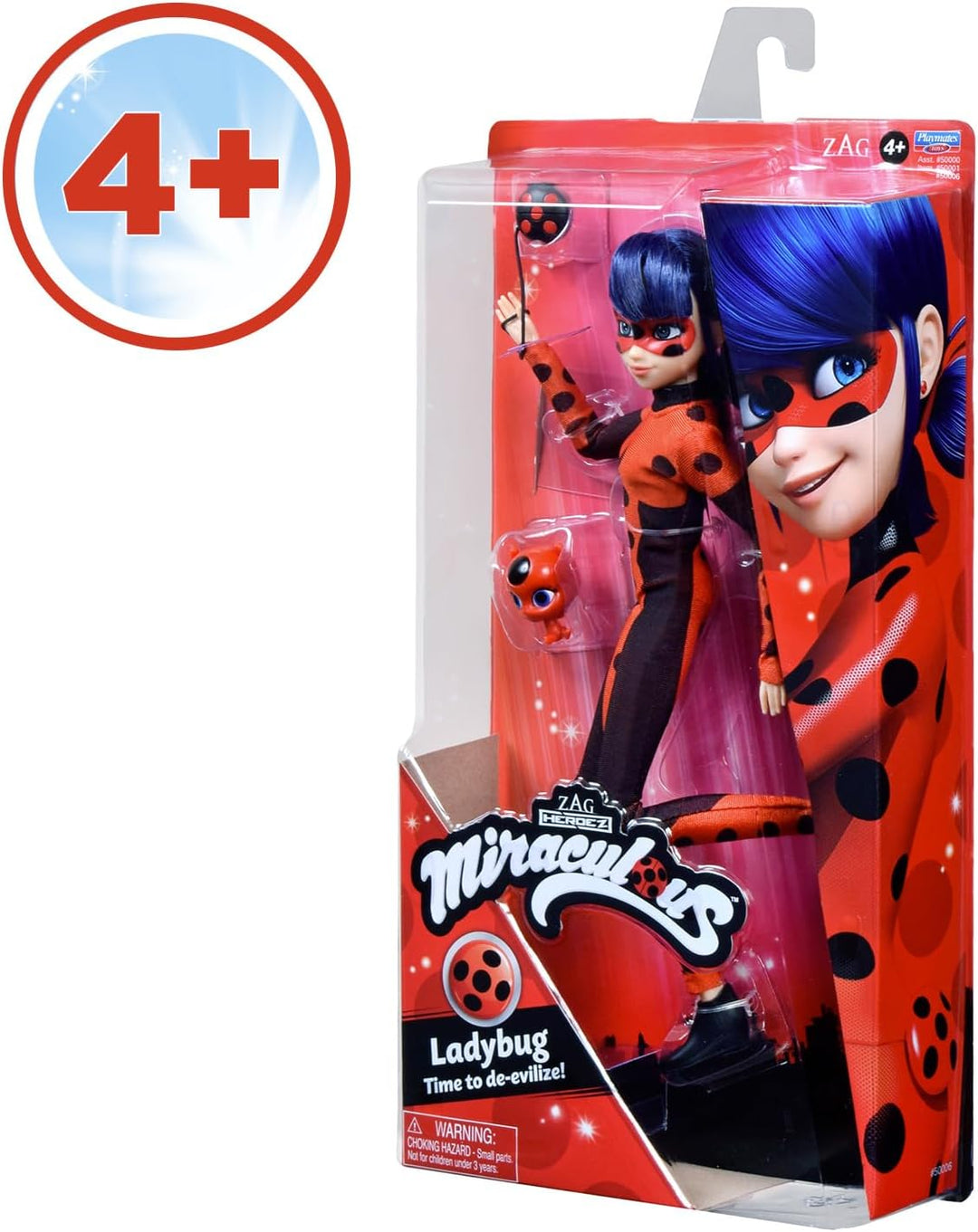 BANDAI - Miraculous Ladybug - Puppe - Ladybug Time to de-evilize- 26 cm grosse Ankleidepuppe - P5000