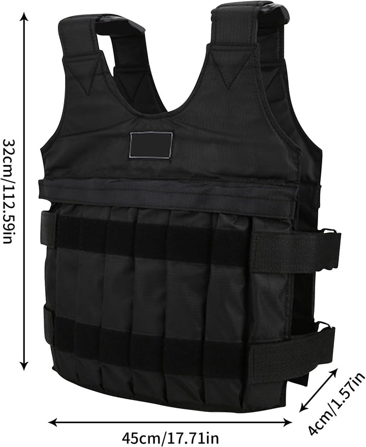 Gewichtsweste, Weight Vest,Sport-Gewichtsweste, Verstellbare Gewichtsweste, Trainingsgewichtsweste,