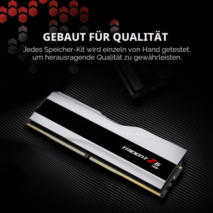 G.Skill Trident Z5 RGB Serie (Intel XMP) 64GB (2 x 32GB) 288-Pin SDRAM DDR5 6000 CL30-40-40-96 1,40V