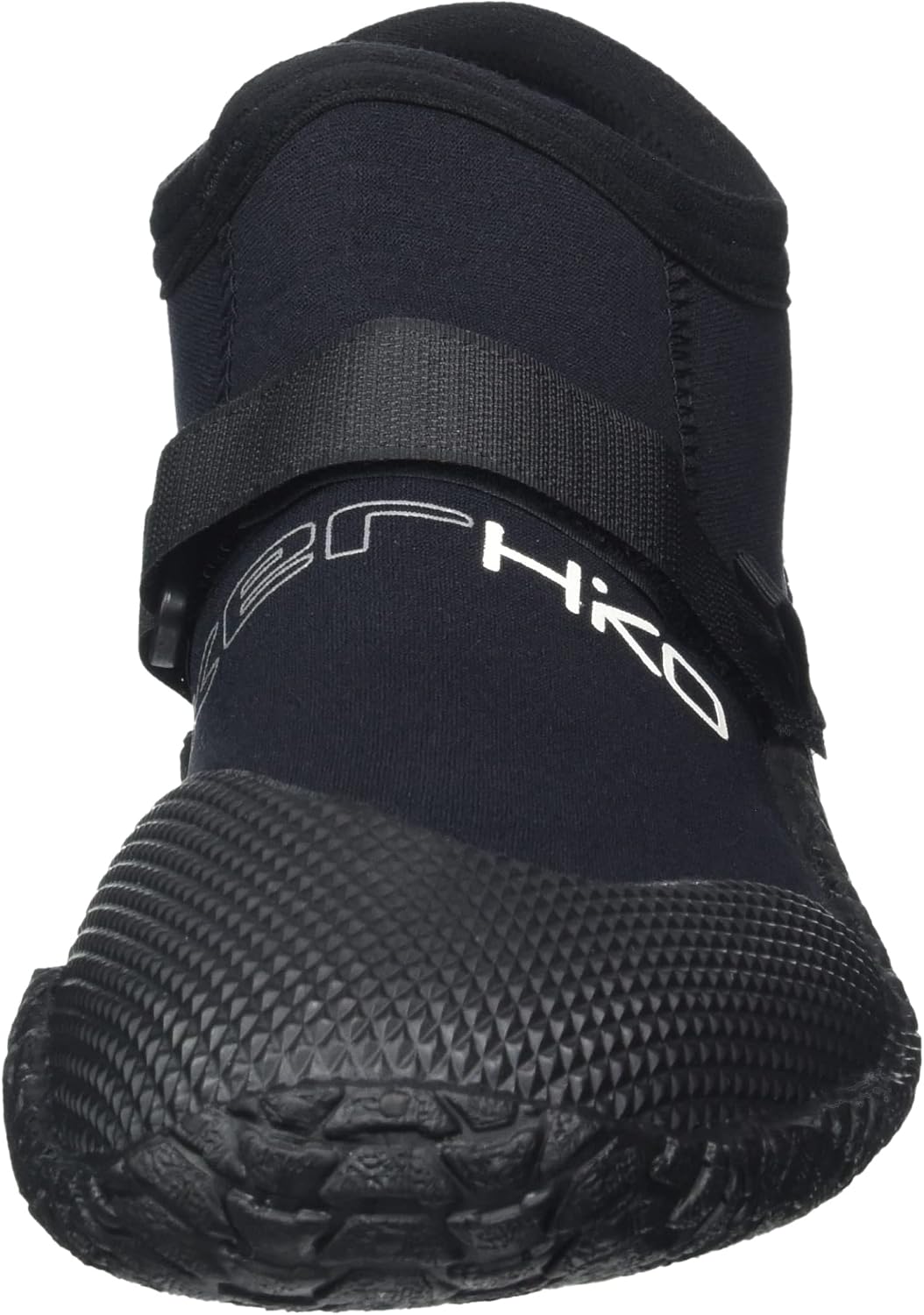 Neoprenschuh Hiko Sneaker mit Klett Wassersport Kanu Kajak Schwimmen SUP Surfen 10 =44.5 EU Schwarz,