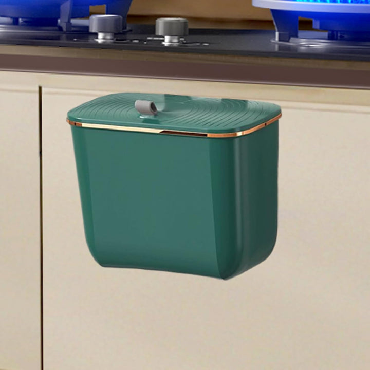 7L Küchenmülleimer mit Deckel, hängende Küche Abfalleimer, wasserdicht Kompostbehälter, Komposteimer