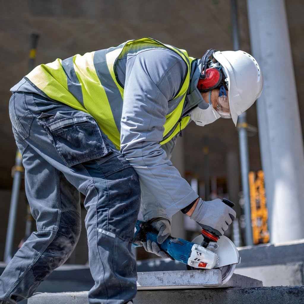 Bosch Professional BITURBO Akku-Winkelschleifer GWS 18V-180 P (Scheiben-Ø 180 mm, Schnitttiefe 230 m
