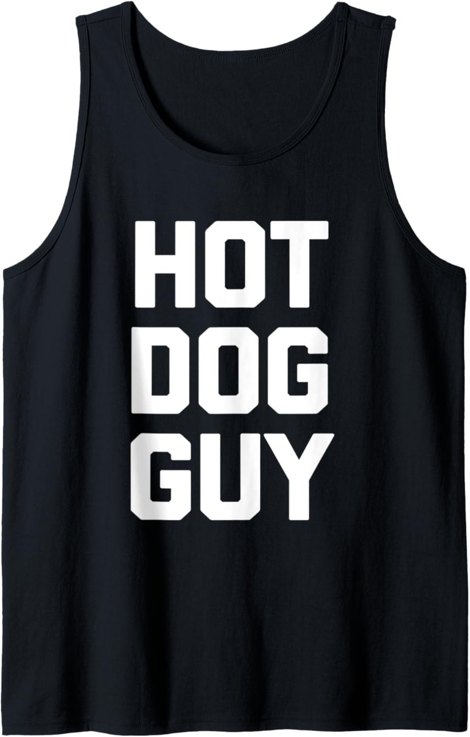Herren Hot Dog Guy T-Shirt Lustiger Spruch sarkastisches Essen Hot Dogs Tank Top