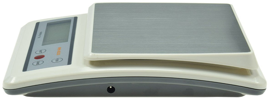 Präzisionswaage Küchenwaage mit Zählfunktion 0-10kg ±1g Edelstahl beleuchtetes Display für z.B. Klei