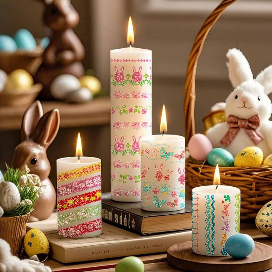 28 Stück Kerzenstifte, 14 Farben Kerzen Bemalen Set, Candle Pen 10ml, Wachsstifte für Kerzen, Leicht