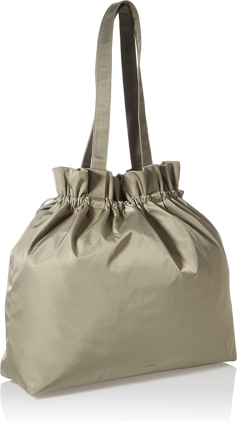 s.Oliver Damen 201.10.105.25.300.2100540 Shopper Khaki, Khaki