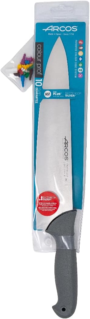 Arcos Chefmesser mit Nitrum Edelstahlklinge 300 mm - Professionelles Mehrzweck-Küchenmesser mit Ergo