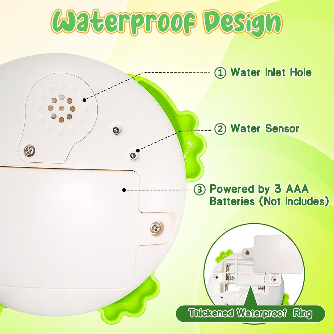 Badewannenspielzeug, Baby Badespielzeug mit LED Licht, Frosch Spray Wasserspielzeug, Badewanne Pool