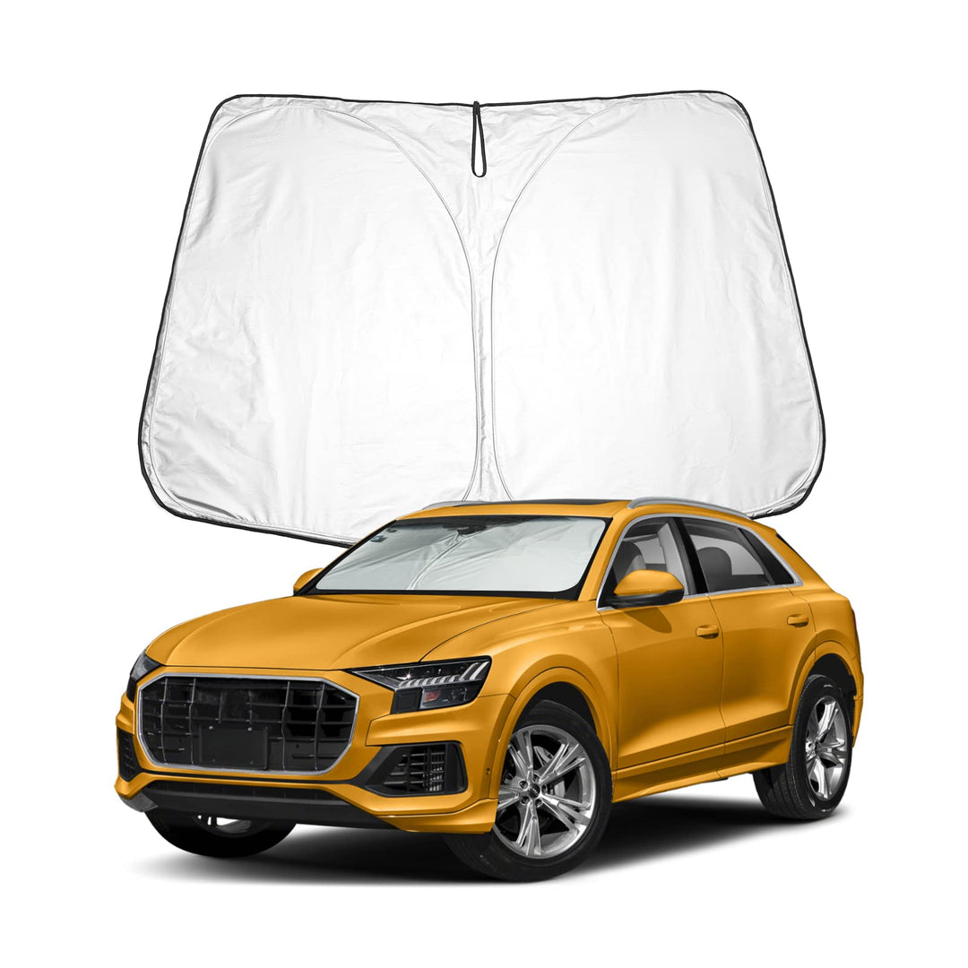 BIXUAN Sonnenschutz kompatibel mit Audi Q8 S RS 2019 2020 2021 2022 2023 Windschutzscheibe für das A