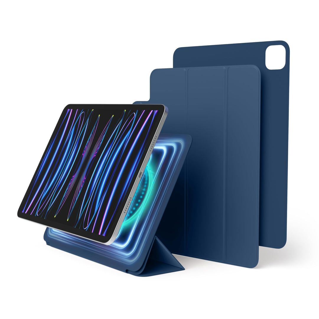 elago Magnetisches Folio Hülle Kompatibel mit iPad Pro 11" 6., 5., 4. Generation - Rückwand kann an