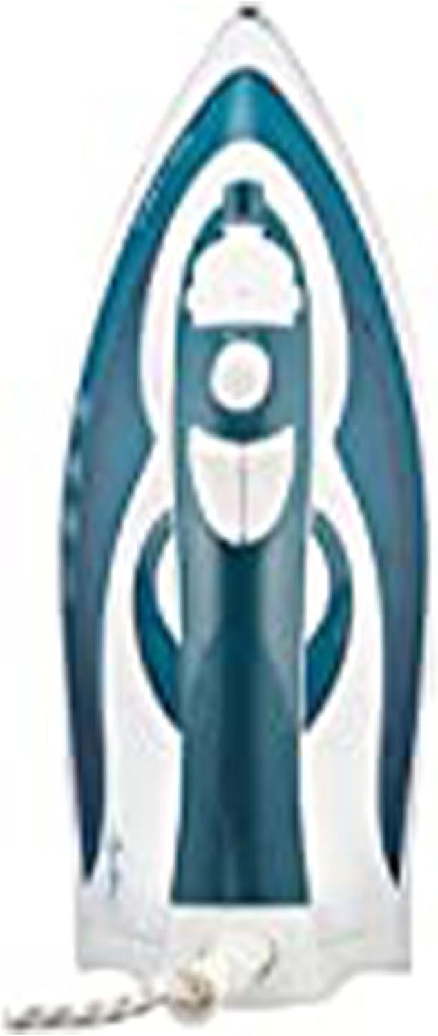 Jata PL120 Dampfbügeleisen, Edelstahl-Bügelsohle, 2200 W, vertikaler Dampfausstoss und einstellbar,
