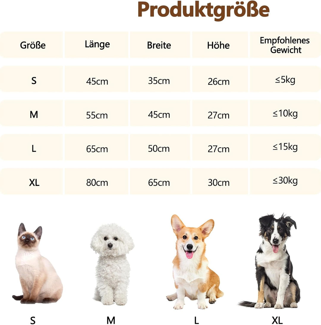 Galatée Katzenbett, Rundes Donut-Katzenbett Für Hauskatzen, Waschbares Luxus-Hundebett, Flauschiges