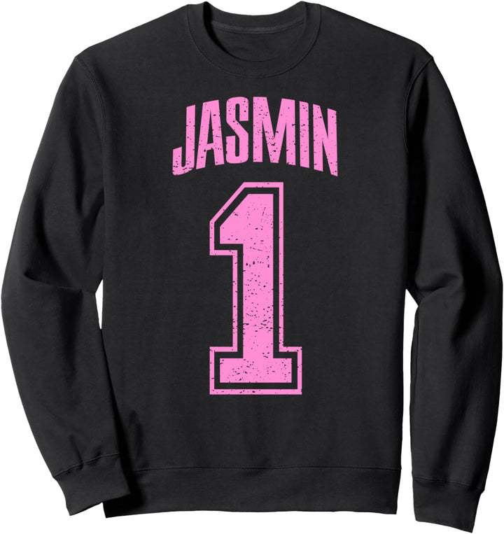 Jasmin Supporter Number 1 Grösster Fan Sweatshirt