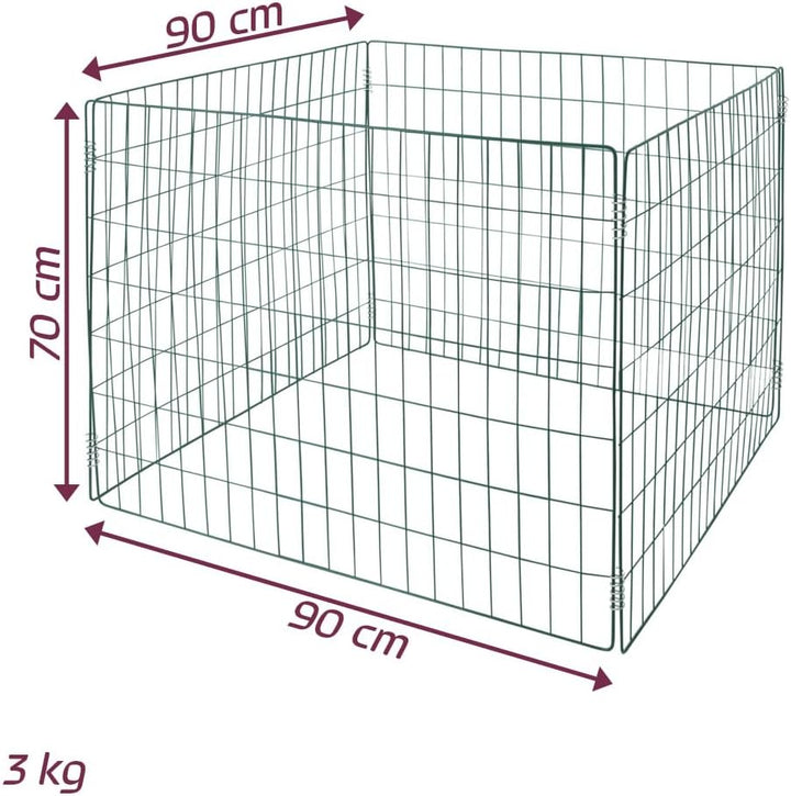 Komposter Stahl verzinkt Kompost Metallkomposter Kompostbehälter Kompostgitter Auswahl Garten Gitter