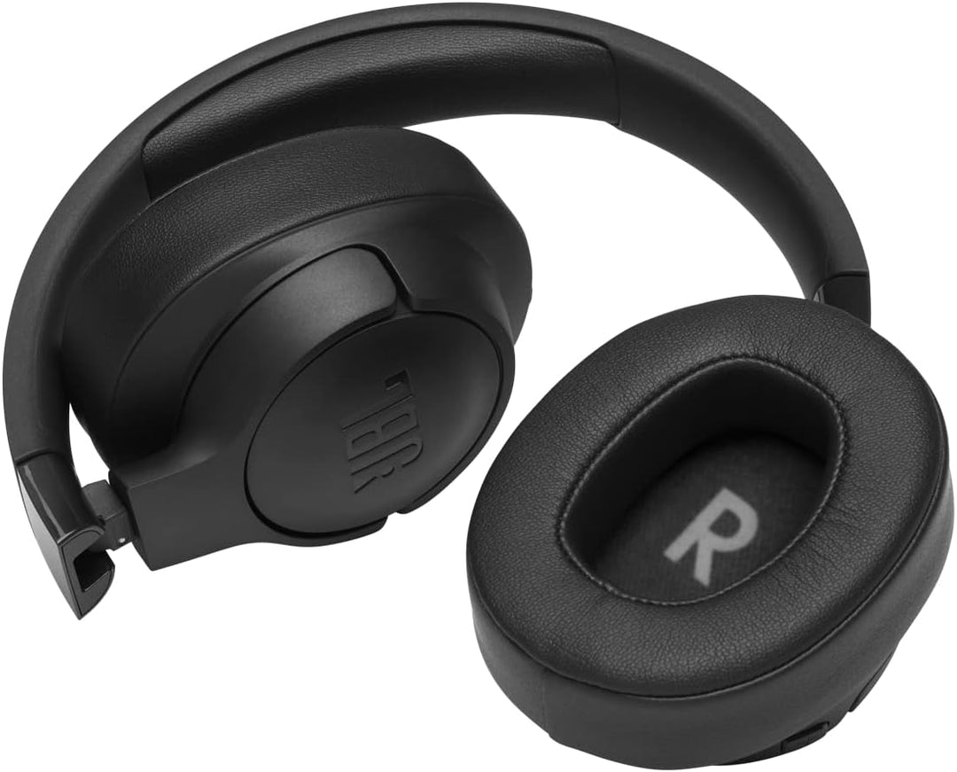 JBL Tune 710 BT – Faltbare Bluetooth Over-Ear Kopfhörer in Schwarz – Kabellose Ohrhörer mit JBL Pure