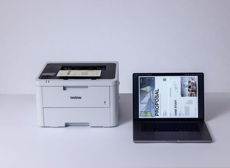 Brother HL-L3240CDW - Kompakter Farb-LED-Drucker mit WLAN/LAN und Duplexdruck