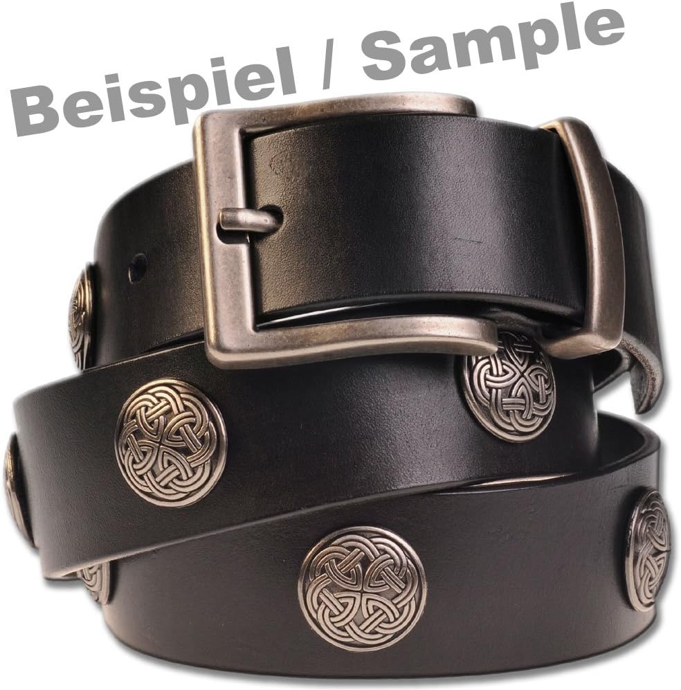 Hoppe & Masztalerz 6 St. Celtic Concho Schraubzierniete, Zierniete, Schraubniete, Screwback Concho,