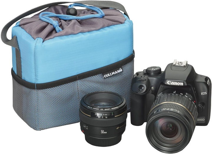 Cullmann Kleine Schock Schutz Tasche für CSC Equipment – Cyan/Grau, S