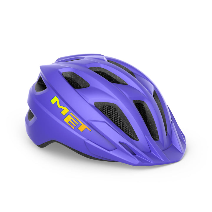 MET Unisex Jugend Crackerjack Fahrrad Hel, Mattviolett, UN