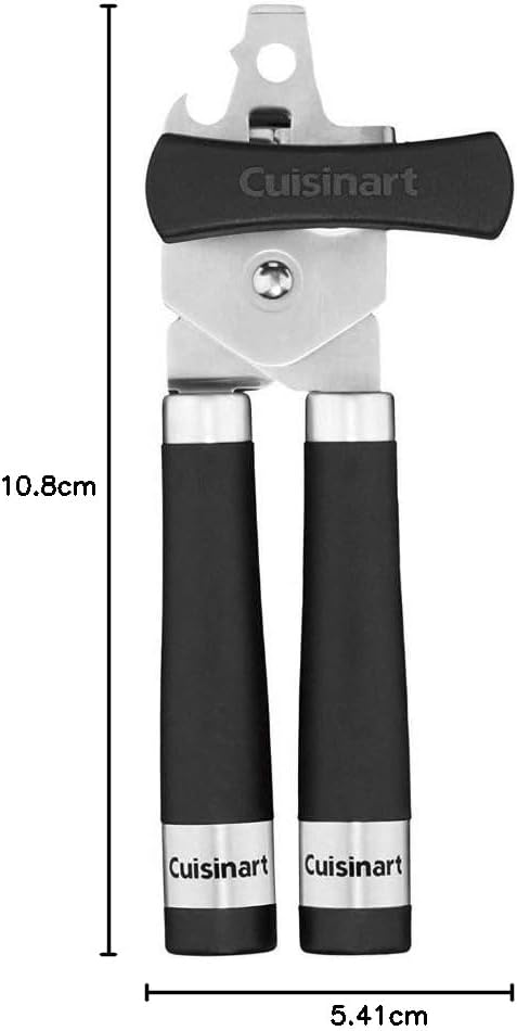 Cuisinart CTG-04-CO Dosenöffner Barrell-Griff Küchen-Werkzeuge, Kunststoff Nylon, Schwarz/Edelstahl,