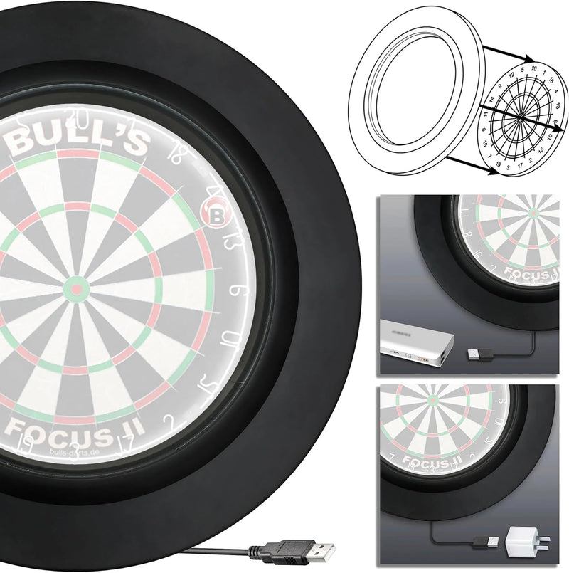 Lightning LED Surround Beleuchtung Rot