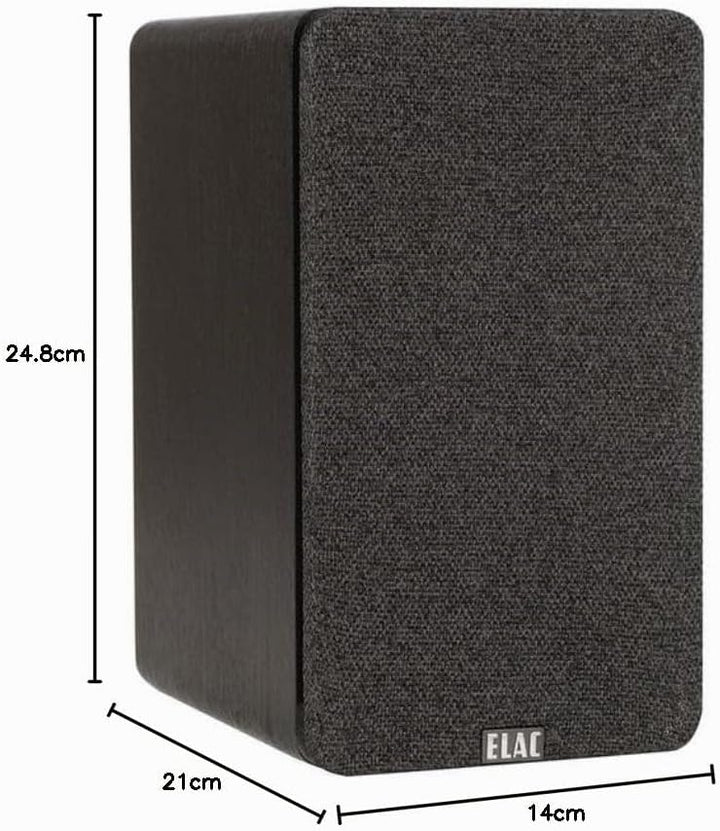 ELAC Kompakt Lautsprecher Debut ConneX DCB41, Boxen für Audiowiedergabe via HDMI, USB, Phono &amp; Bluet