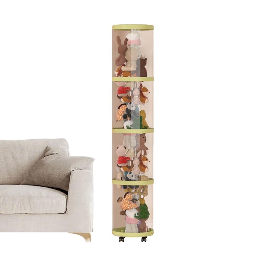 Generisch Stuffed Animal Tube Storage Plush Organizer Tube | Ästhetischer Klarer Stauraum Für Wohnzi