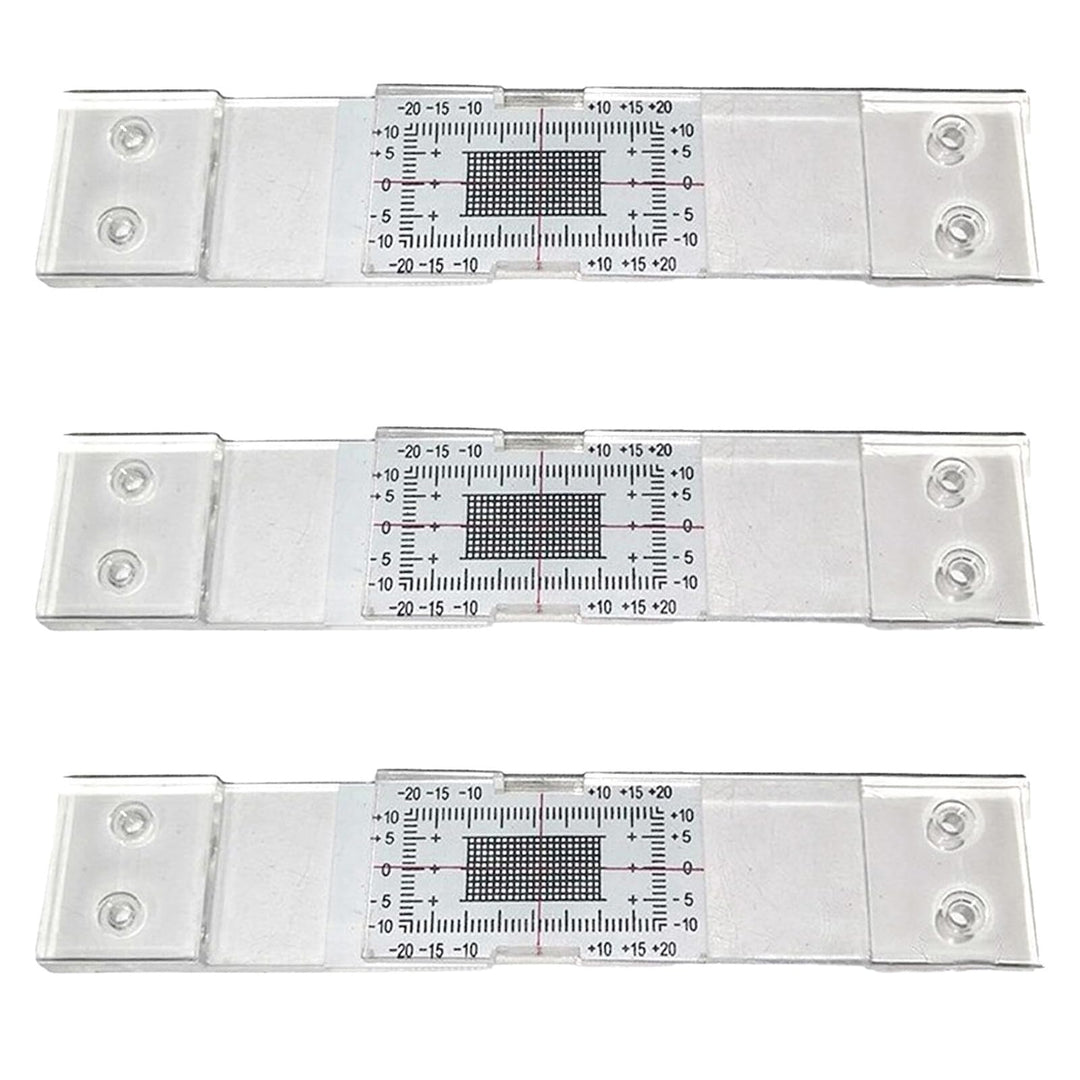 Manuelles Mauerrissmessgerät, 1/2/3/5 Stück Rissüberwachungsprotokoll, Transparent Acryl Rissmonitor