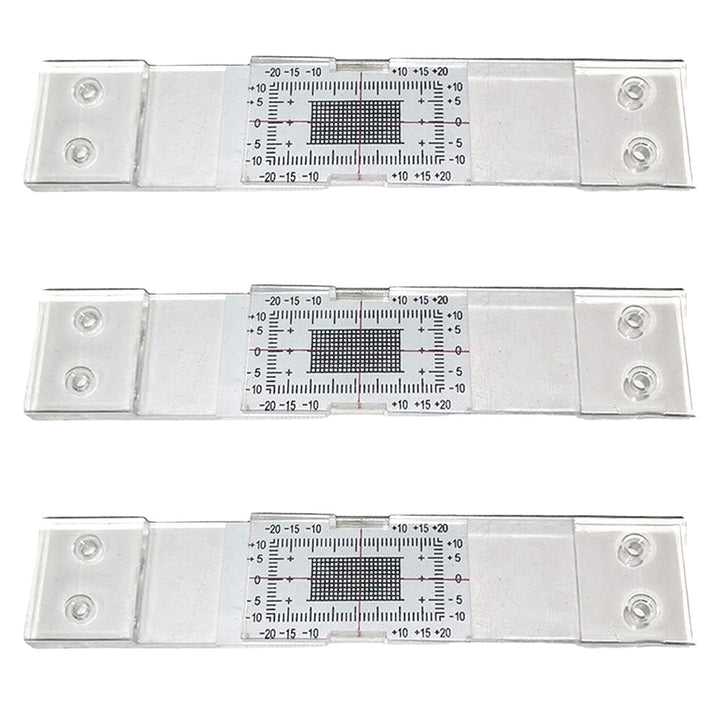 Manuelles Mauerrissmessgerät, 1/2/3/5 Stück Rissüberwachungsprotokoll, Transparent Acryl Rissmonitor