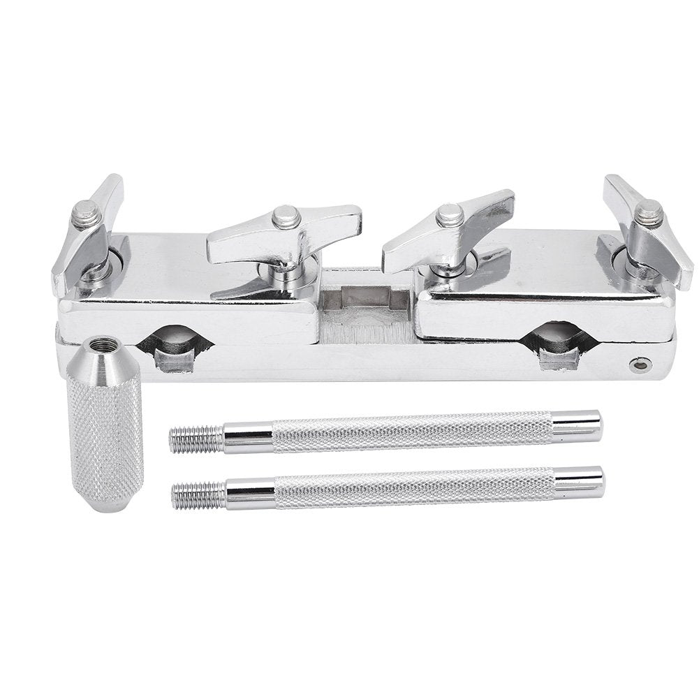 Drum Set Verbindungsklemme Halter Halteklammer, Eisen Perkussion Drum Anschluss Clip & Bracket Rod