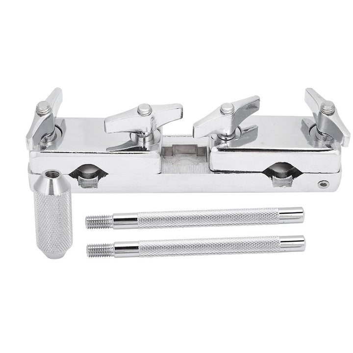 Drum Set Verbindungsklemme Halter Halteklammer, Eisen Perkussion Drum Anschluss Clip & Bracket Rod