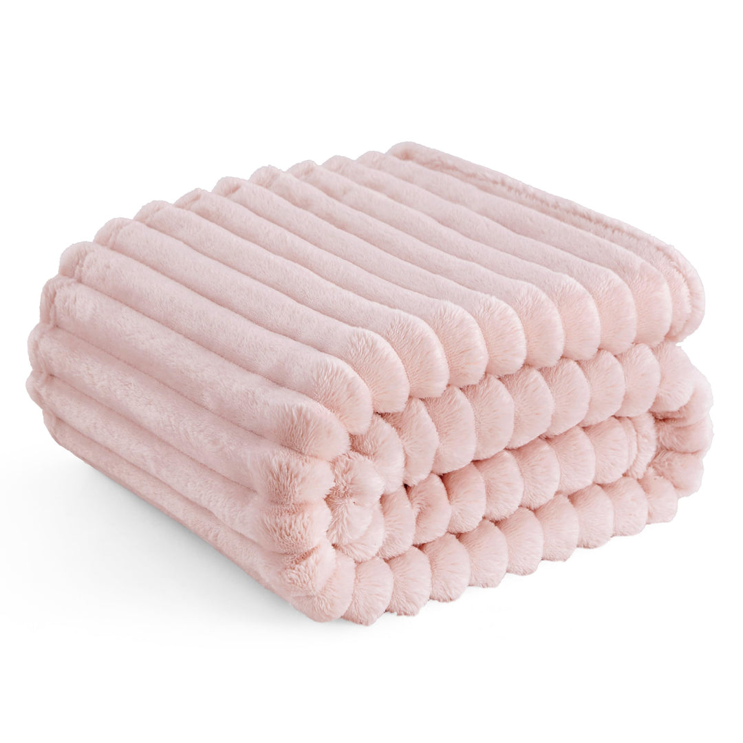 BEDSURE Kuscheldecke für Zimmer Deko - Wolldecke & Fleecedecke, Sofadecke, Weiche Warme Grobe Kordde